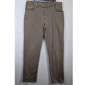 L.L.Bean Outdoor Outfitters 1912 Quality‎ Denim Standard Fit Men's Pants Brown